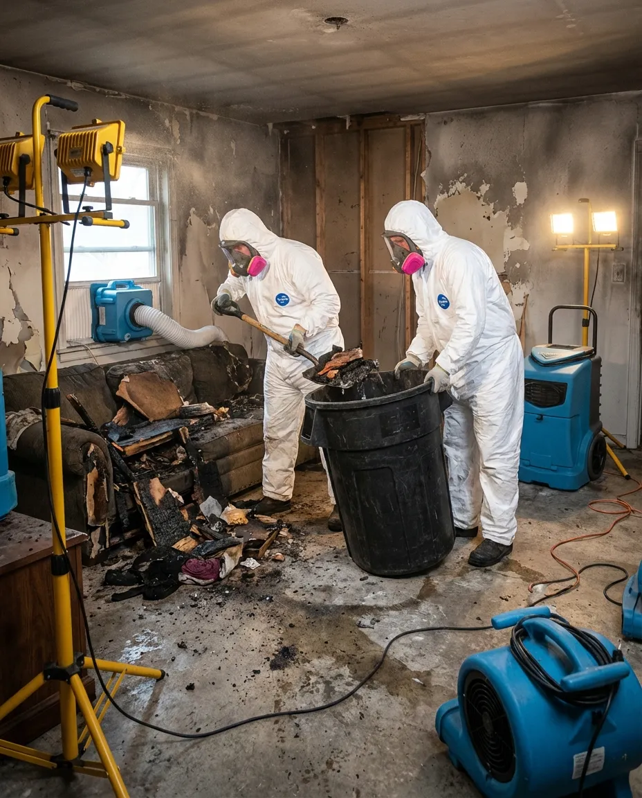 residential fire restoration services cornelius