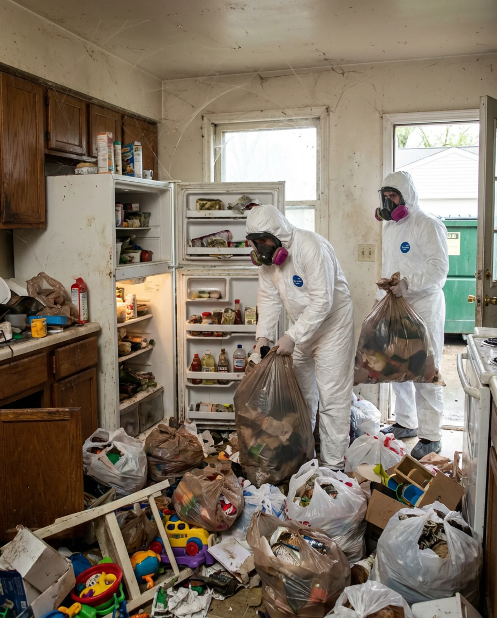 trash removal from hoarded house cornelius nc