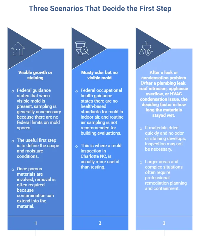 Mold Testing Charlotte NC 2