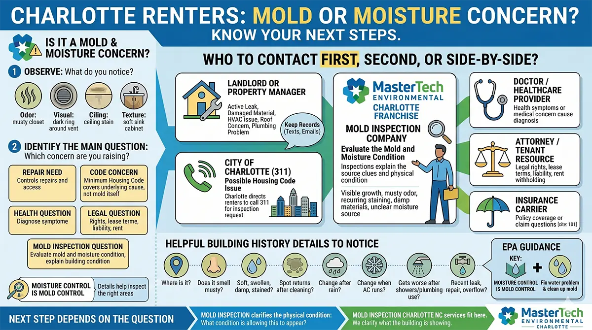Mold Inspection Charlotte NC 3